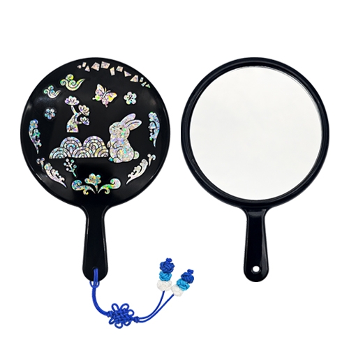 [오늘놀이] 전통 자개 손거울(자개 스티커 포함/KC 인증)