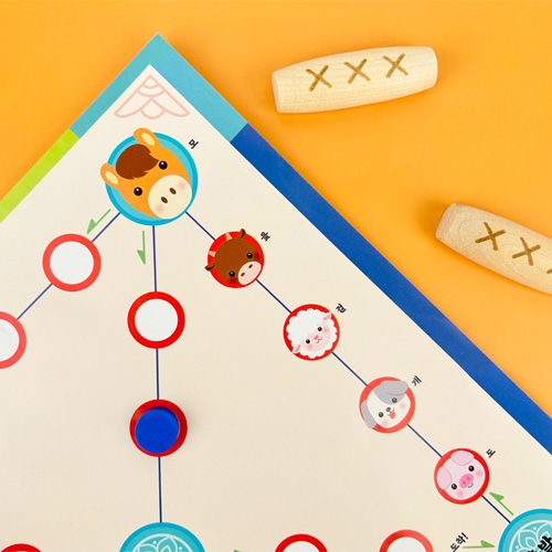 [오늘놀이] 전통 미니 윷놀이 세트(민속놀이/KC인증)