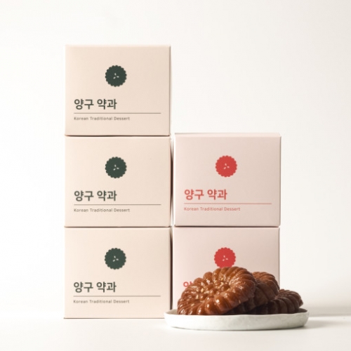 [키즈비전] 국산 수제 찹쌀약과 5입 유치원 어린이집 선생님 추석 선물 답례품