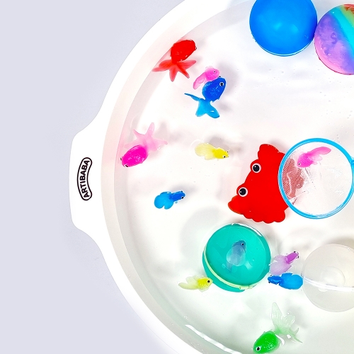 아티바바 스몰월드 원형 트레이