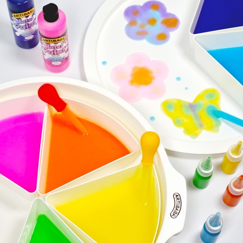 아티바바 스몰월드 원형 트레이