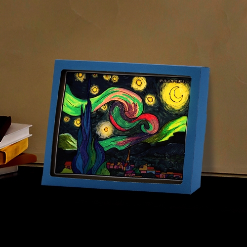 [하하당] 빛나는 명화 액자 (2종 택1)