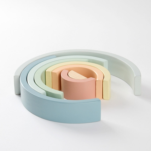 [투키토이]원목무지개블럭(313)