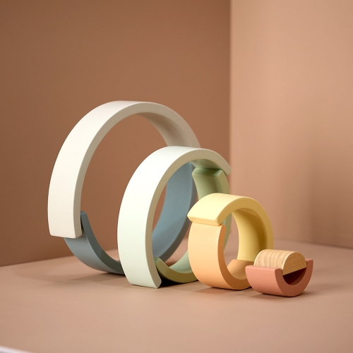 [투키토이]원목무지개블럭(313)