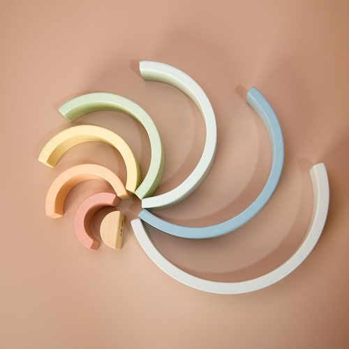 [투키토이]원목무지개블럭(313)