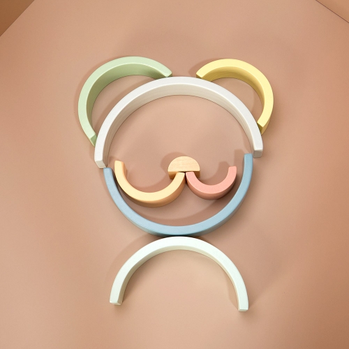 [투키토이]원목무지개블럭(313)