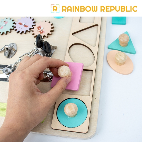 열쇠 자물쇠 지능개발 놀이