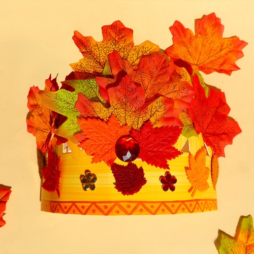 단풍왕관 만들기5set