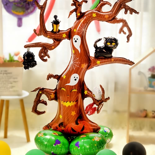 대형 할로윈 나무 호박 장식 풍선