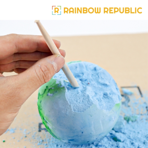 공룡 화석 발굴 놀이