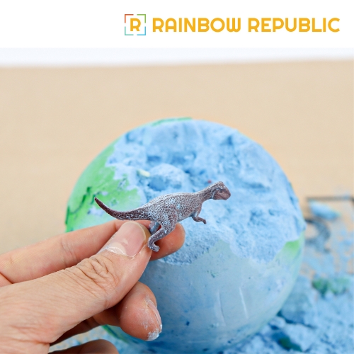 공룡 화석 발굴 놀이