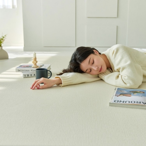 [고급형 PVC] 에코 친환경 어린이집 유치원 거실 복도 바닥 놀이방매트 오가닉 베이지