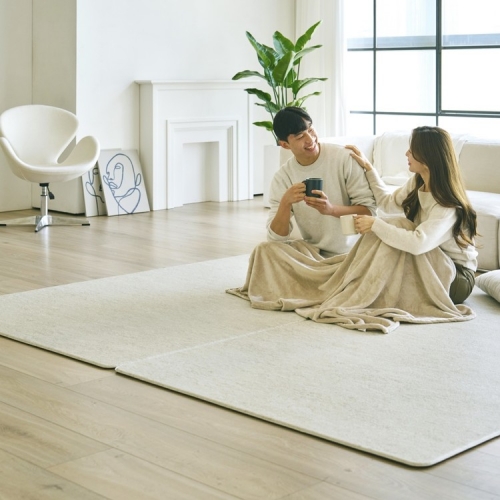 [고급형 PVC] 에코 친환경 어린이집 유치원 거실 복도 바닥 놀이방매트 파인 울 카페트