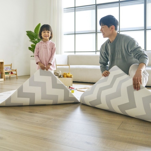 [고급형 PVC] 에코 친환경 어린이집 유치원 거실 복도 바닥 놀이방매트 해피키튼