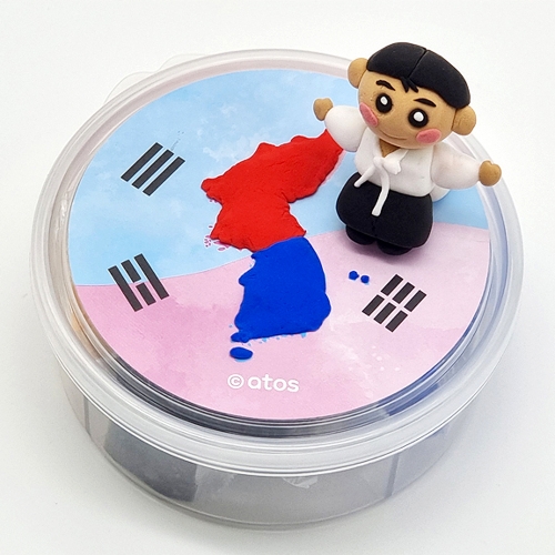 나라사랑 클레이 만들기 5본 (6개)