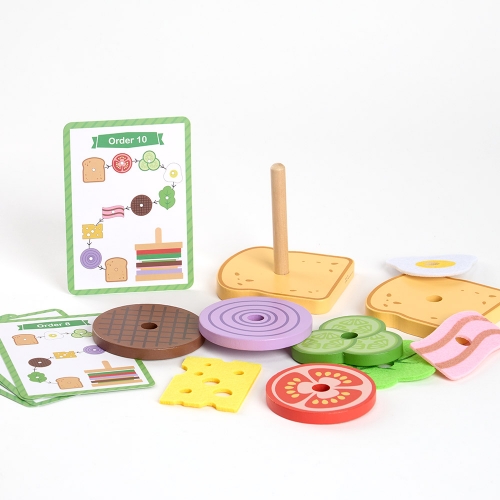 [투키토이]원목탑쌓기 샌드위치(887)