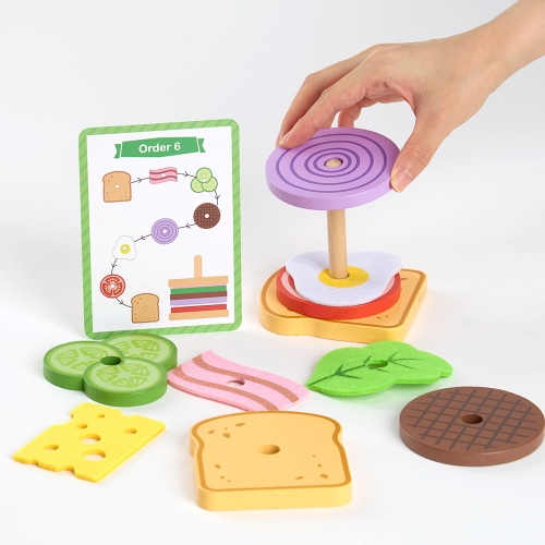 [투키토이]원목탑쌓기 샌드위치(887)