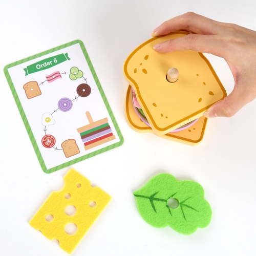 [투키토이]원목탑쌓기 샌드위치(887)