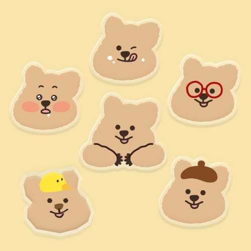 영이의숲 꽃카 에폭시핸드폰거치대 스마트톡