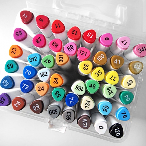 트윈 마카펜 48색 세트 미술용 드로잉펜