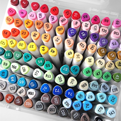 트윈 마카펜 120색 세트 미술용 드로잉펜