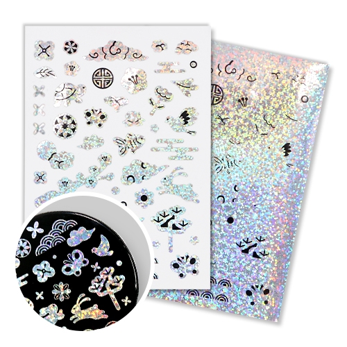 [하하당] 전통 자개 스티커