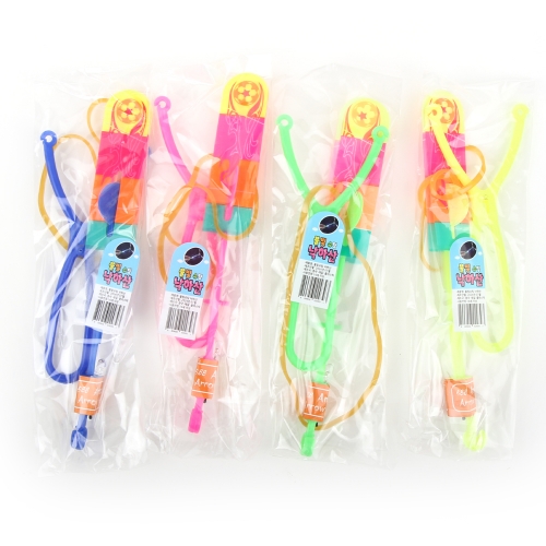 LED 불빛슈팅 낙하산 색상랜덤 반짝반짝 빛나는 슈팅 장난감