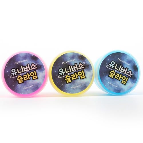 유니버스 슬라임 촉감놀이 액체괴물 색상랜덤발송