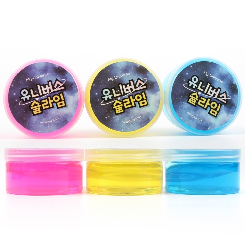 유니버스 슬라임 촉감놀이 액체괴물 색상랜덤발송