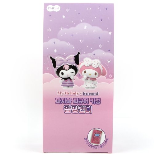 산리오 파자마 랜덤 피규어 팝핑캔디 쿠로미 마이멜로디 키링