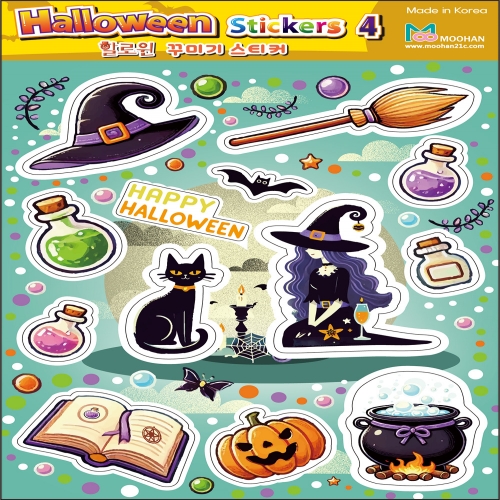 [무한] 할로윈 꾸미기 스티커 6종