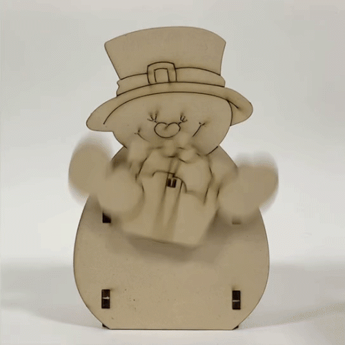 [파스텔클레이] 크리스마스 흔들이 1호 눈사람 만들기