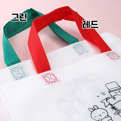 [파스텔클레이]겨울 눈사람 캐릭터 색칠 부직포 가방 만들기