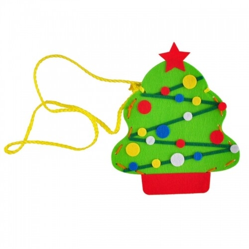 [파스텔클레이] 부직포 크리스마스 미니 크로스백 가방 만들기