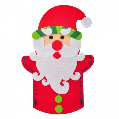 [파스텔클레이] 펠트 크리스마스 천사 곰돌이 손인형 만들기