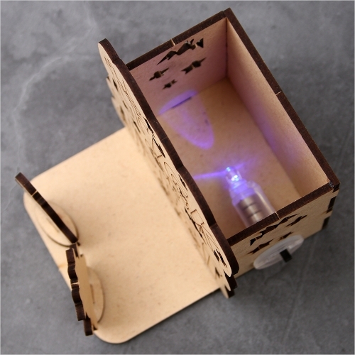 [파스텔클레이]우드 할로윈 레터링 유령 다용도 꽂이 만들기