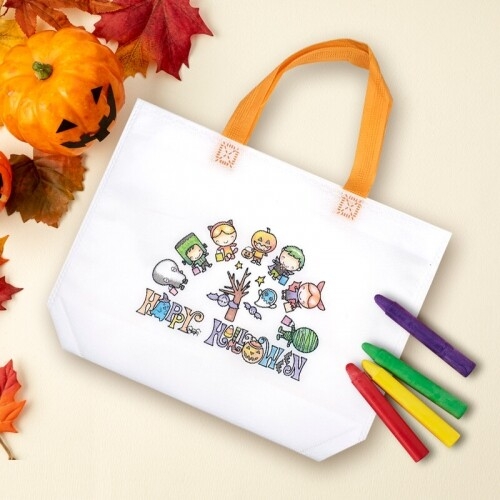 [파스텔클레이]할로윈 캐릭터 색칠 부직포 가방