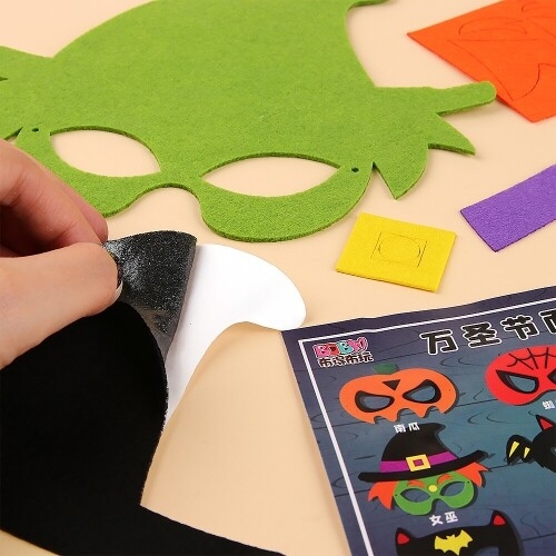 [파스텔클레이]할로윈 고무줄 마스크 가면 만들기