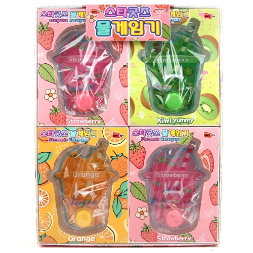 스타굿즈 주스모양 물게임기 워터게임기 추억의장난감 보드게임 핸즈토이 색상랜덤
