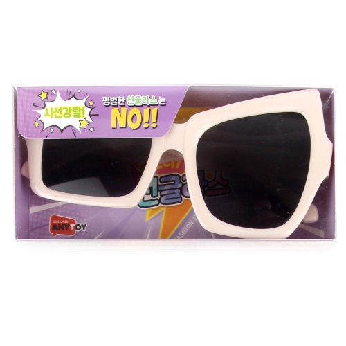 인스타 찐스타 시선강탈 비대칭 선글라스 단체사진 촬영소품 색상랜덤