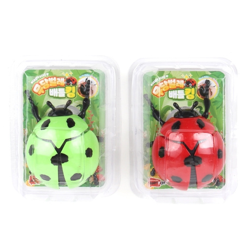 무당벌레 배틀킹 배틀장난감 곤충로보트 태엽완구 색상랜덤