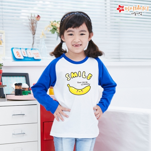 국내산 나그랑 아트디자인 긴팔_내게바나나