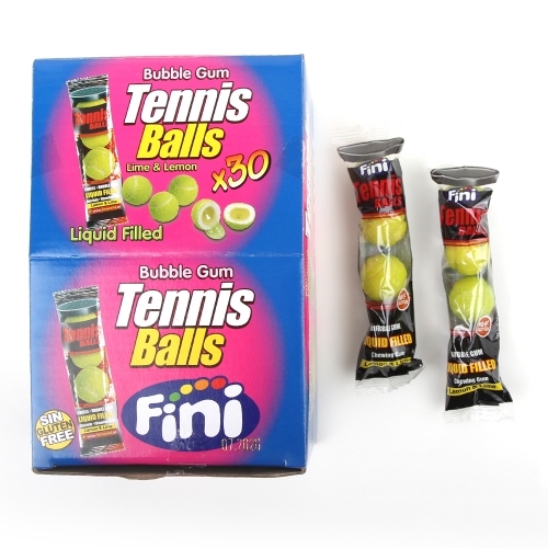 피니 테니스볼 모양 껌 추잉껌 1봉 4개입