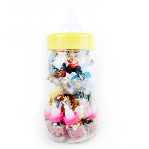 젖병모양 저금통 젤리빈 40gx20개 1통 색상랜덤 대용량간식