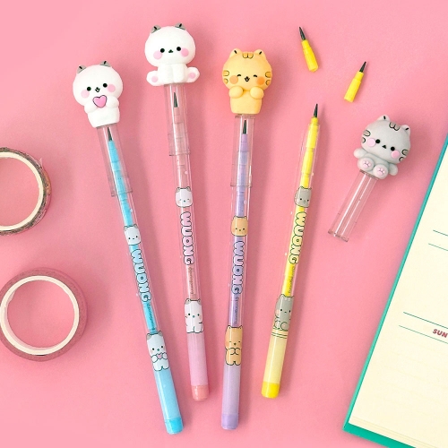 우옹이 카트리지연필 B심 (24개)