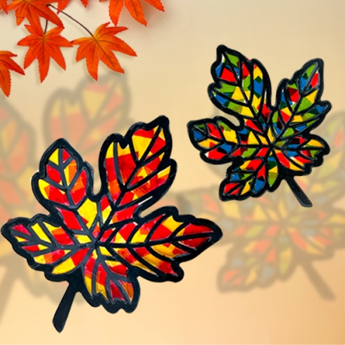 [오늘놀이] 가을 낙엽 썬캐쳐(단풍/셀로판지/KC인증)