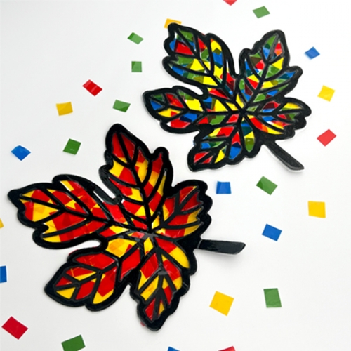 [오늘놀이] 가을 낙엽 썬캐쳐(단풍/셀로판지/KC인증)