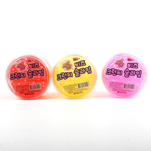 바스락 크런치 비즈 파츠 슬라임 액체괴물 촉감놀이 색상랜덤