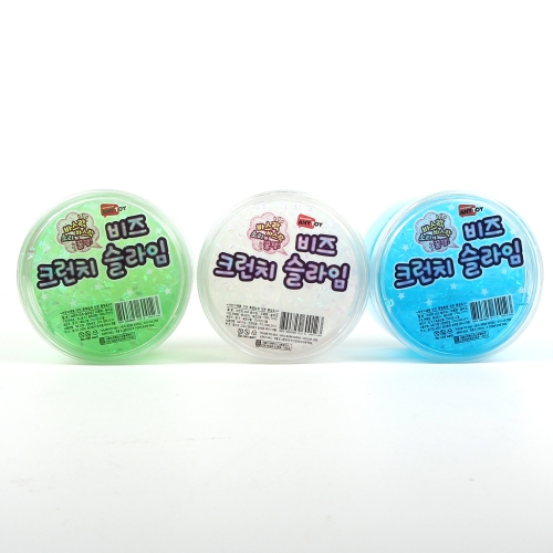 바스락 크런치 비즈 파츠 슬라임 액체괴물 촉감놀이 색상랜덤