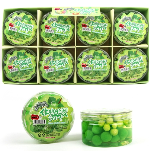 몽글몽글 샤인머스켓 슬라임 스펀지 폼볼 촉감놀이 액괴